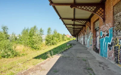 Vejles 107 år gamle godsbanebygning nedtages og lægges på lager